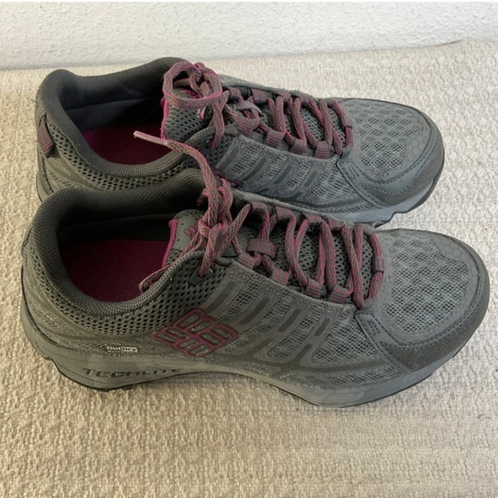 Columbia Conspiracy III OutDry Waterproof Trail Shoes Grey Purple Womens 7.5 - Picture 11 of 12